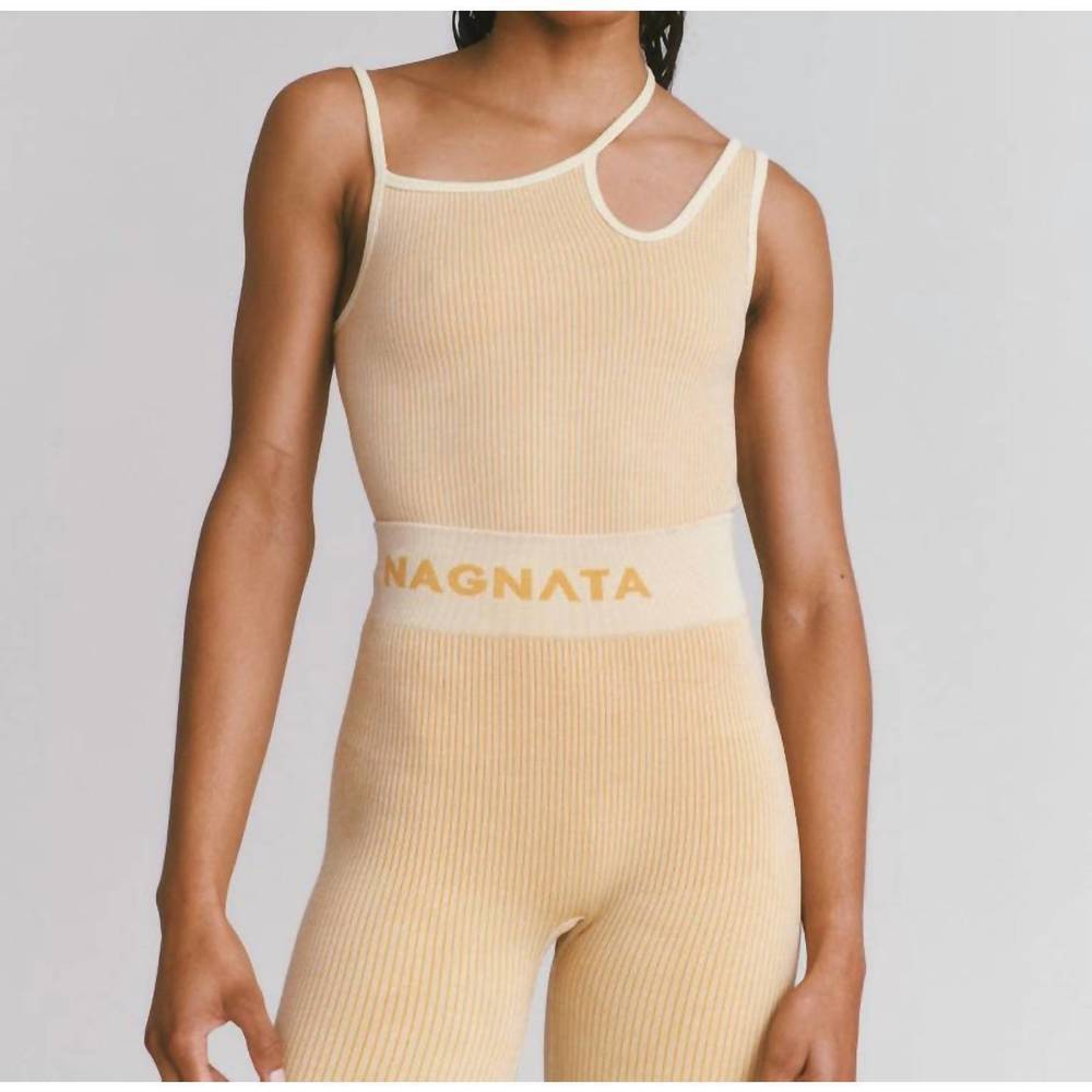 Nagnata Cream Tank Top